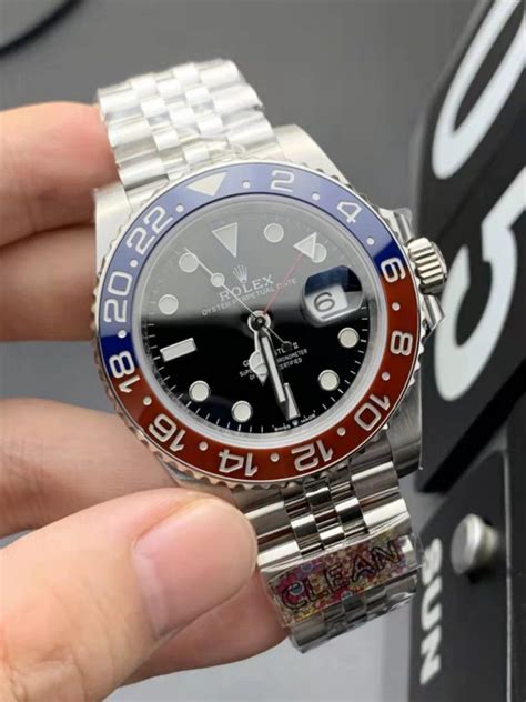 rolex gmt master ii pepsi fake cost